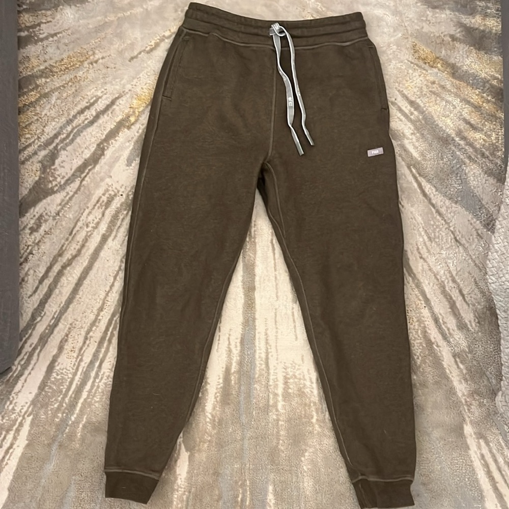 FIGS sweatpants jogger. Olive green. Small.